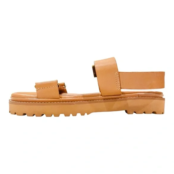 Madewell The Cady Lugsole Sandal Desert Camel Women’s Size 6.5 - Picture 4 of 11